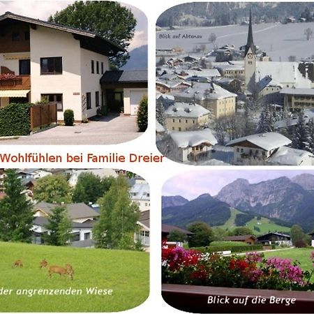 Apartment Dreier - Salzburger Land 압티나우 외부 사진