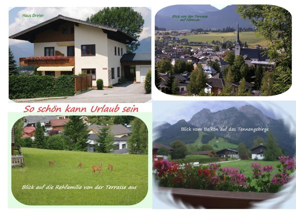 Apartment Dreier - Salzburger Land 압티나우 외부 사진